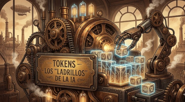 Imagen de tokens - los ladrillos de la IA